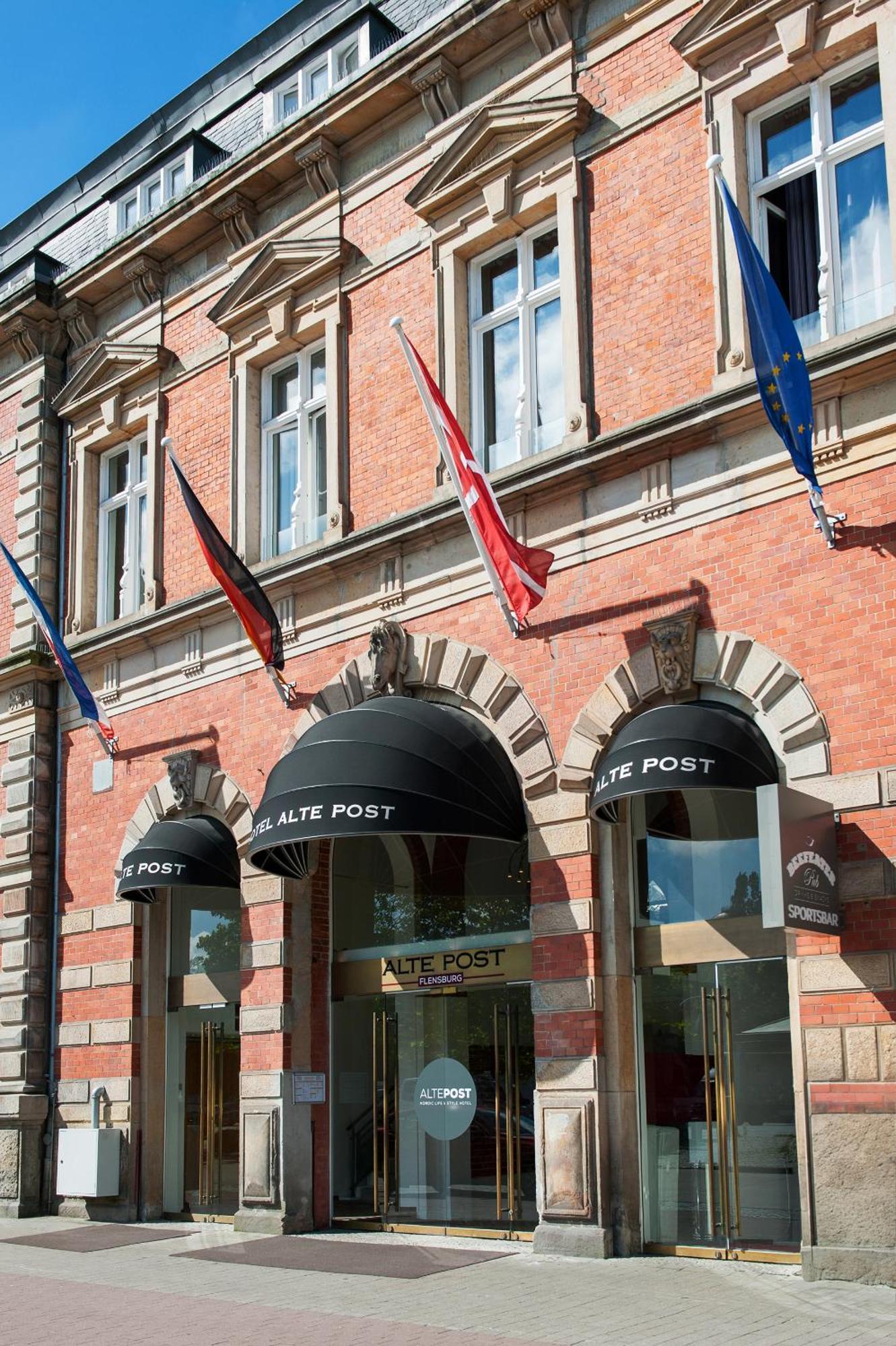 Hotel Alte Post Flensbourg Extérieur photo
